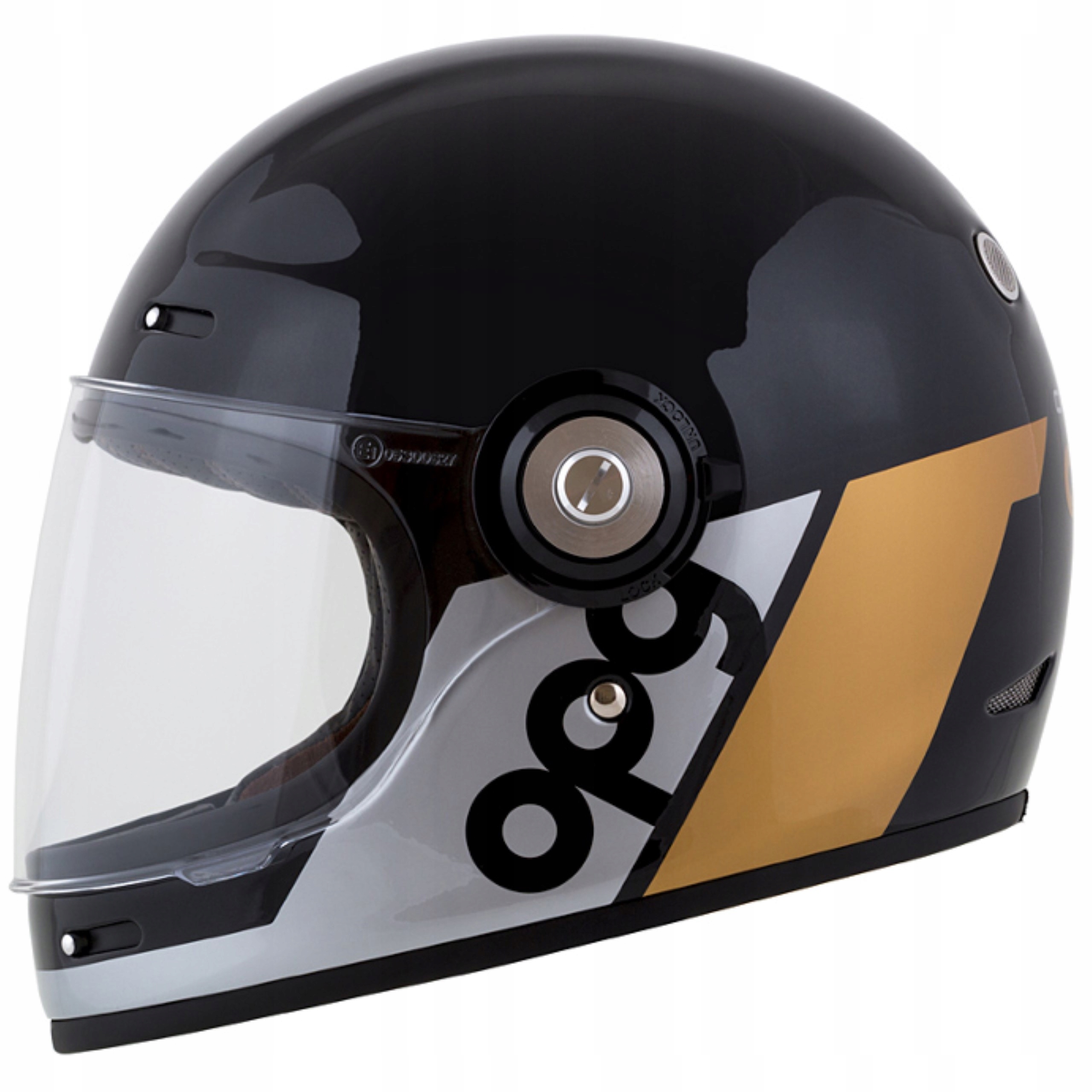 CASSIDA CZESKI KASK MOTOCYKLOWY FIBER OPG GOLD M Producent Cassida