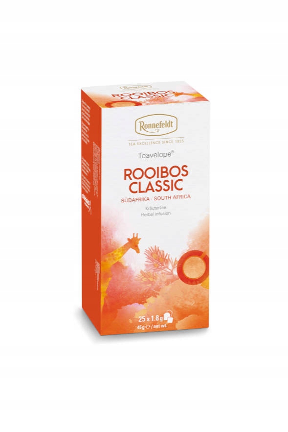 Čaj Ronnefeldt Rooibos Classic v sáčcích