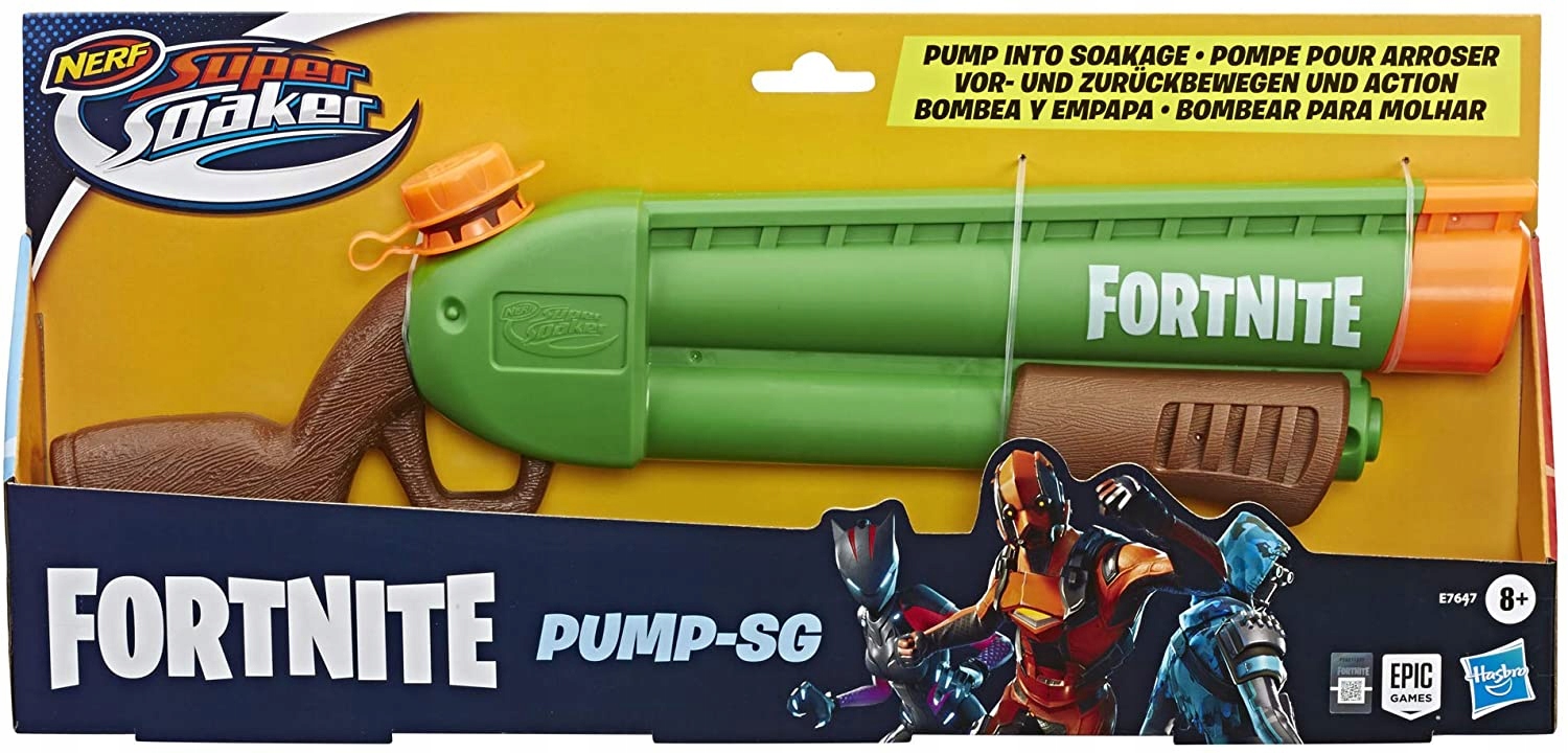 

Nerf Fortnite Soaker Pump Sg Na Wodę E7647