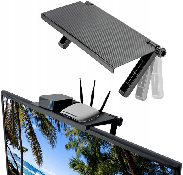 Półka Nakładana Monitor TV Uchwyt Dekoder DVB-T Model uchwyt dekoder