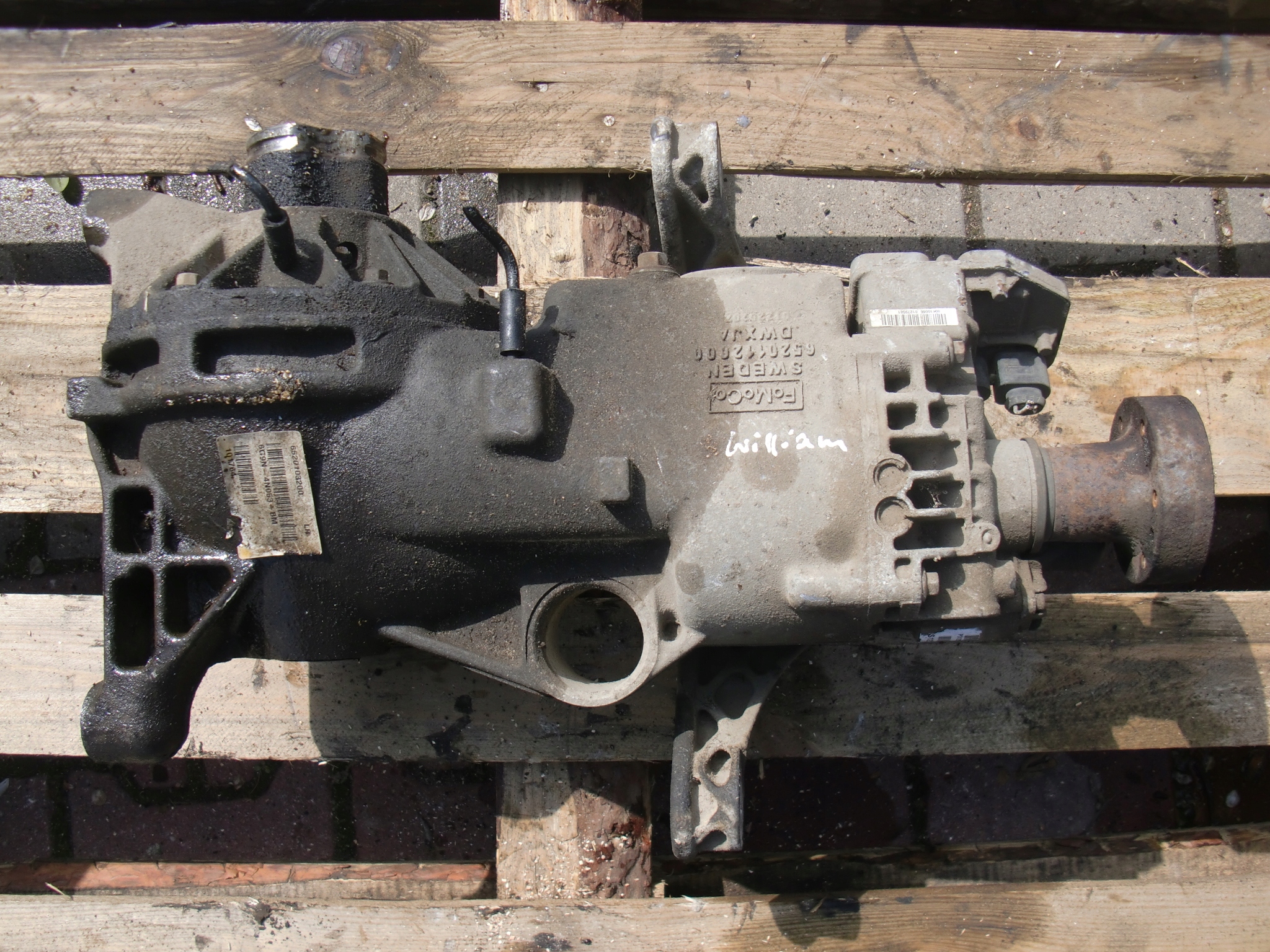 LAND ROVER FREELANDER II 2.2 TD4 differential diff HALDEX rear part 6G9N-4N053-BM