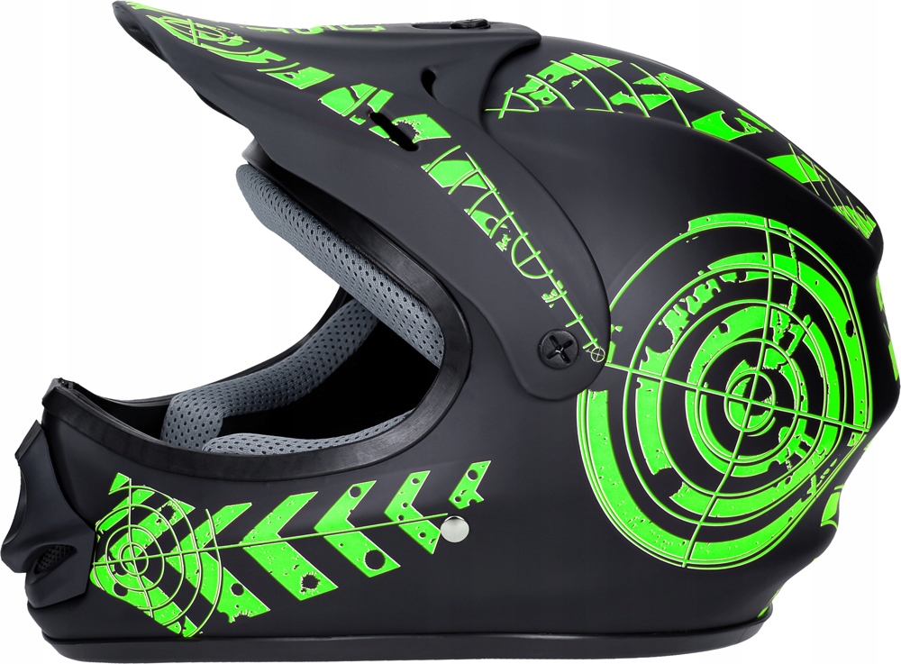 

Kask Motocyklowy Crossowy Enduro Quada Homologacja