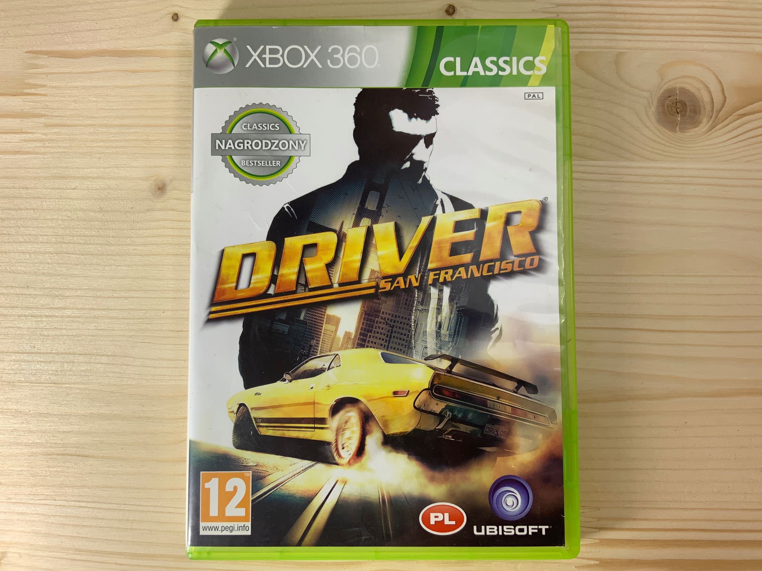 DRIVER SAN FRANCISCO płyta bdb PL XBOX 360 Tematyka wyścigi