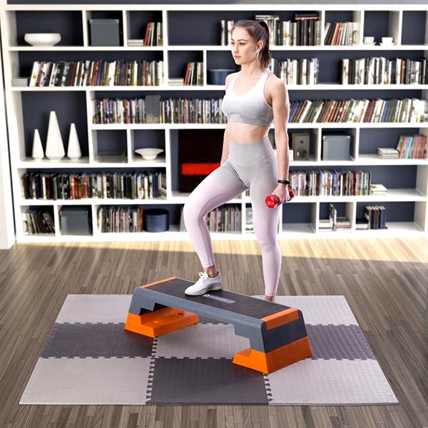 MATA GUMOWA PUZZLE SLICE CROSSFIT SIŁOWNIA 9 EL Marka HMS