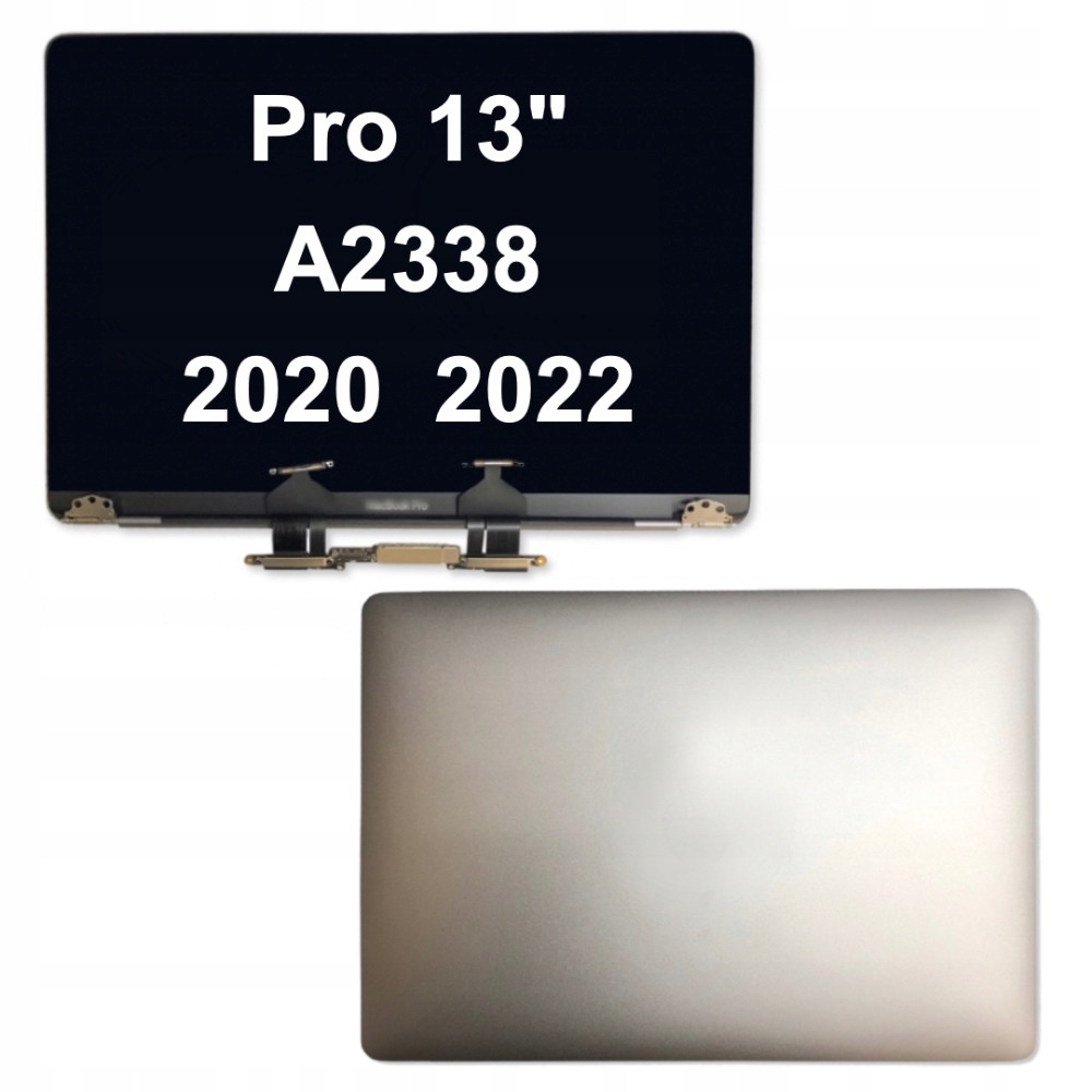 Matryca Ekran Skrzydło do Apple MacBook Pro 13 A2338 M1 M2 Space Gray Zesta