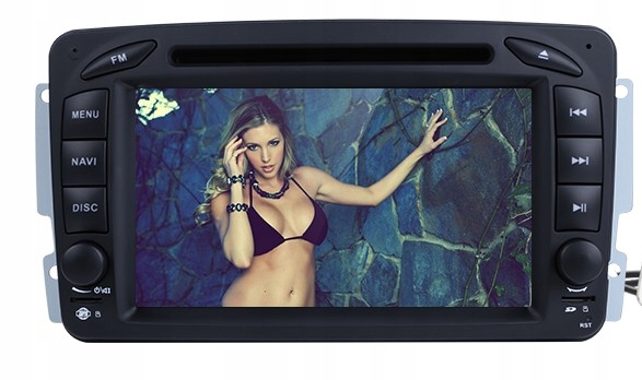 Radio 7' MERCEDES W209 ANDROID 12 4/64 GPS WiFi