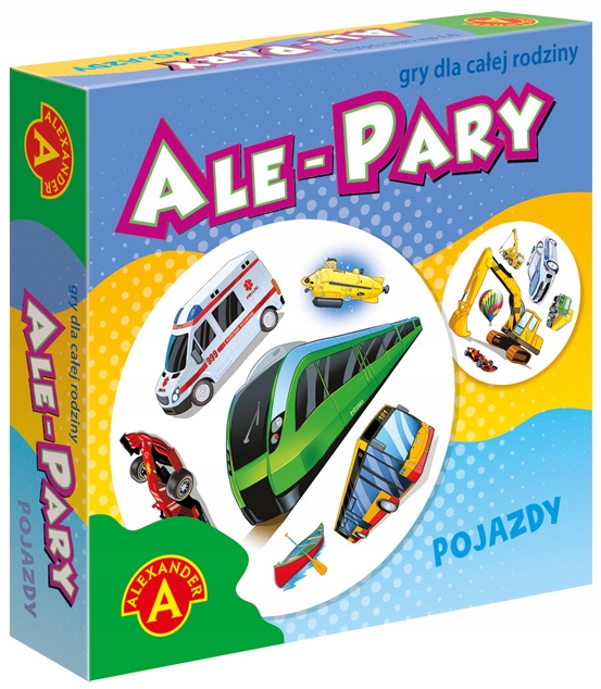 

Ale Pary Pojazdy Gra Karciana Dla Całej Rodziny 4+