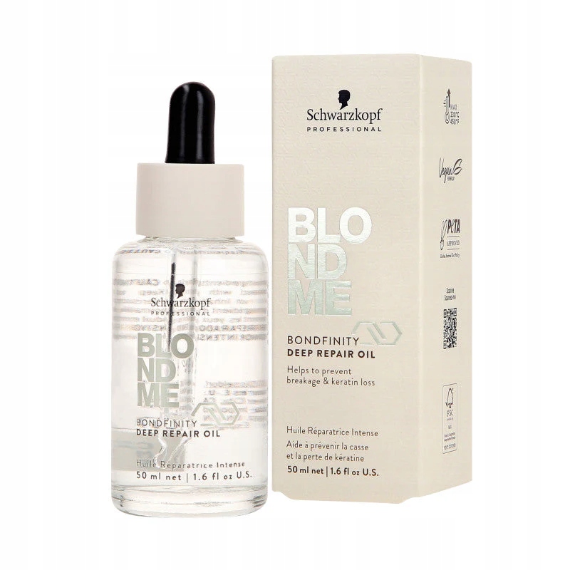 Schwarzkopf Blond Me Bondifinity Hloubkově regenerační blond olej 50 ml