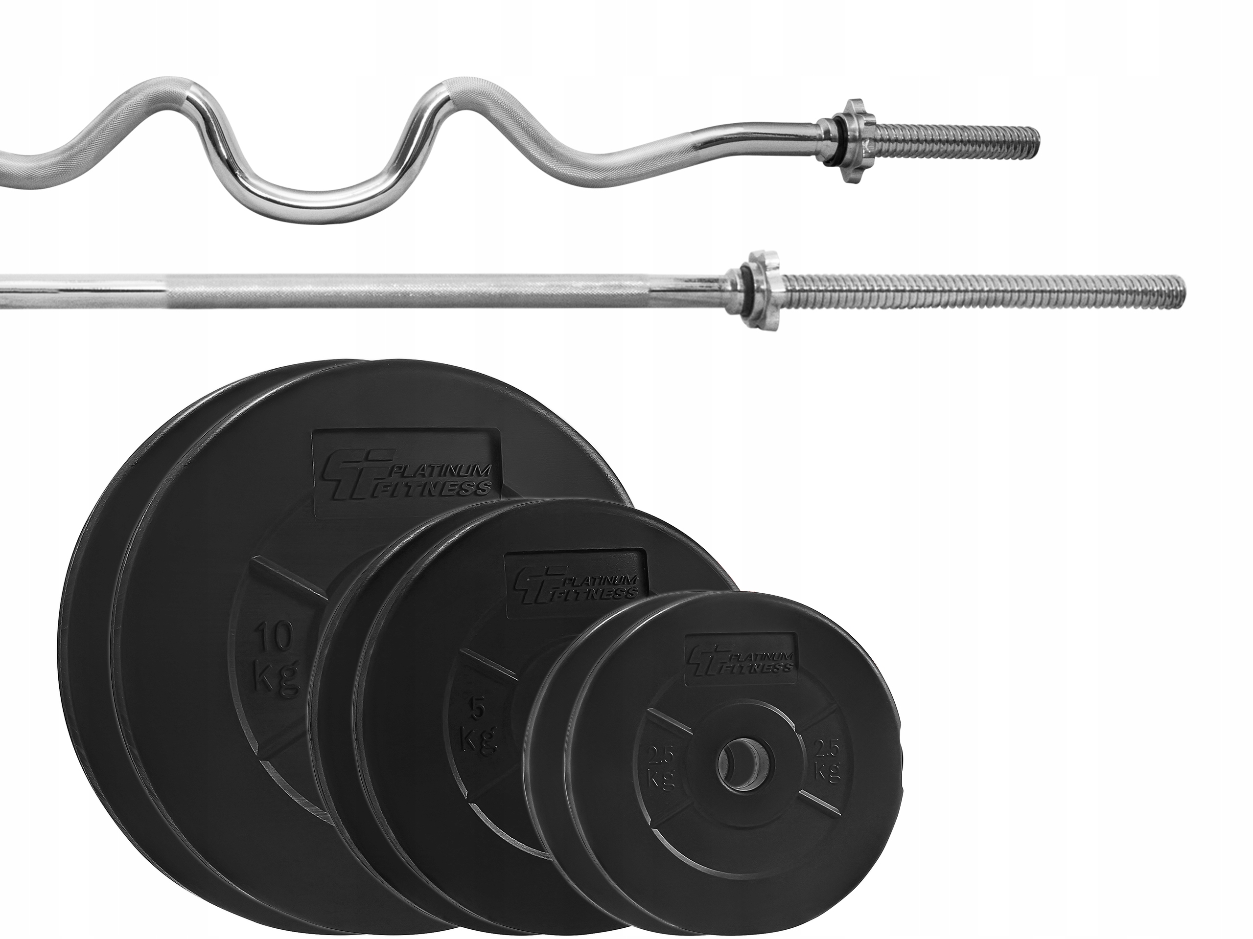 

Zestaw Obciążenie 50kg + 2 Gryfy