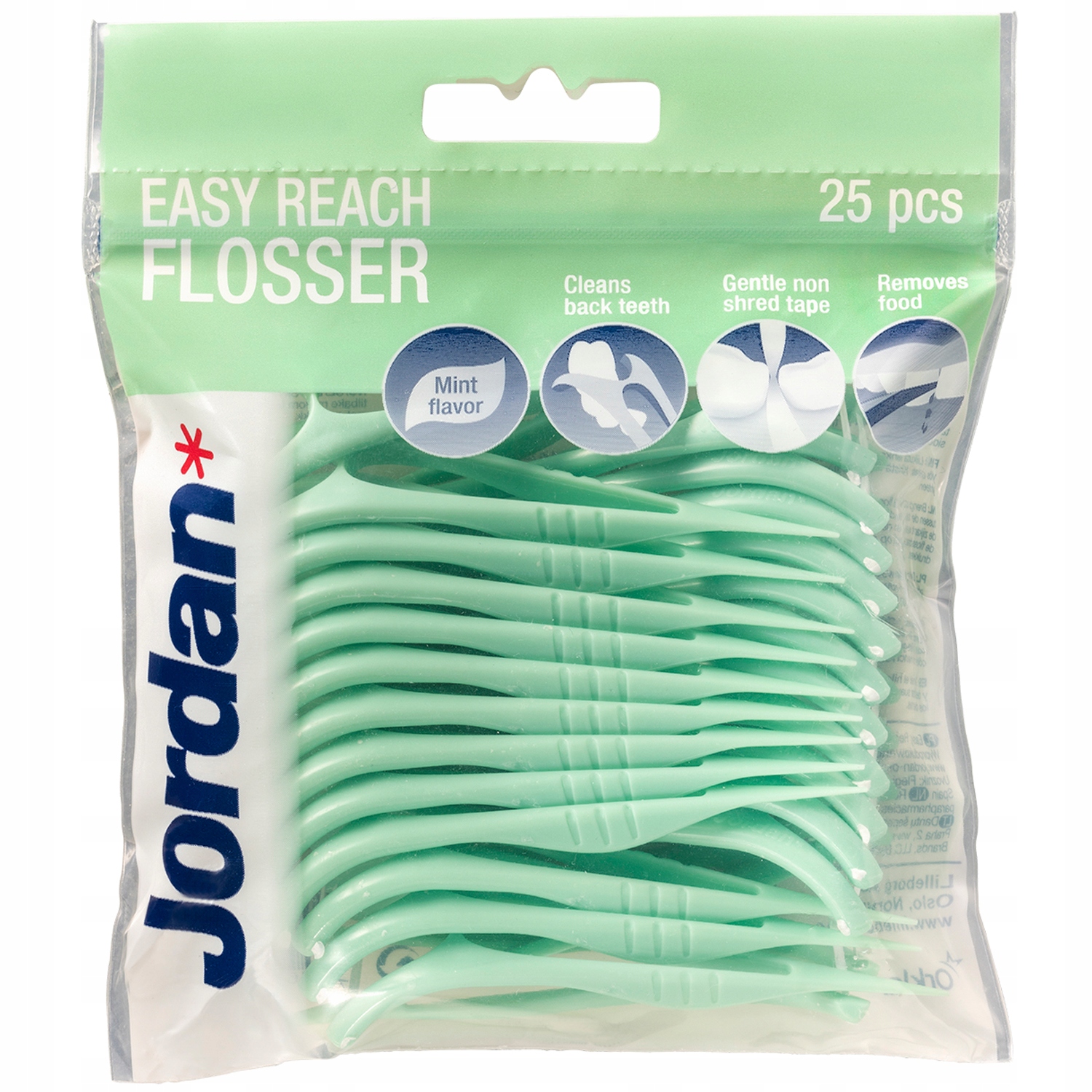 

Jordan flosser Easy Reach 25 szt. międzyzębowy