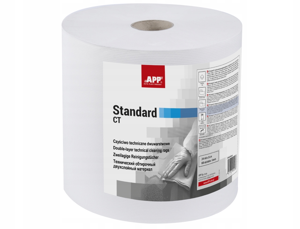 CZYŚCIWO BEZPYŁOWE TECHNICZNE DWUWARSTWOWE APP 244