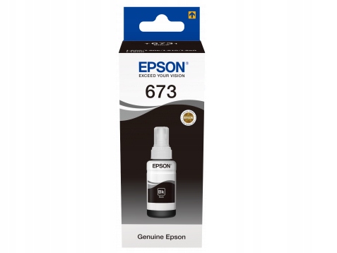 

Tusz XL Czarny Epson 673 L800 L805 L810 L850 L1800