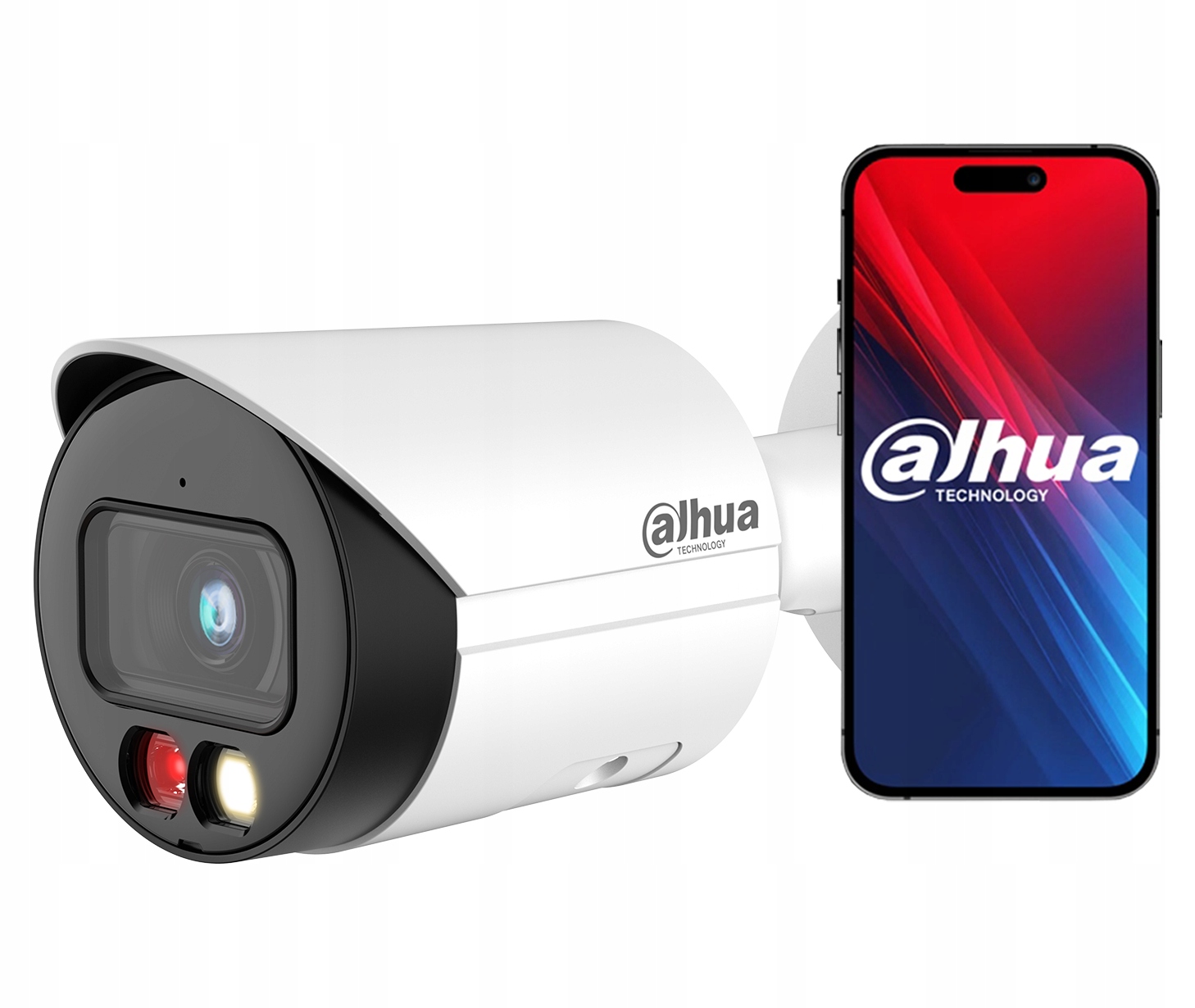 Vonkajšia tubová Ip kamera 8Mpx 4K Dahua WizSense S2 Audio Detekcia pohybu