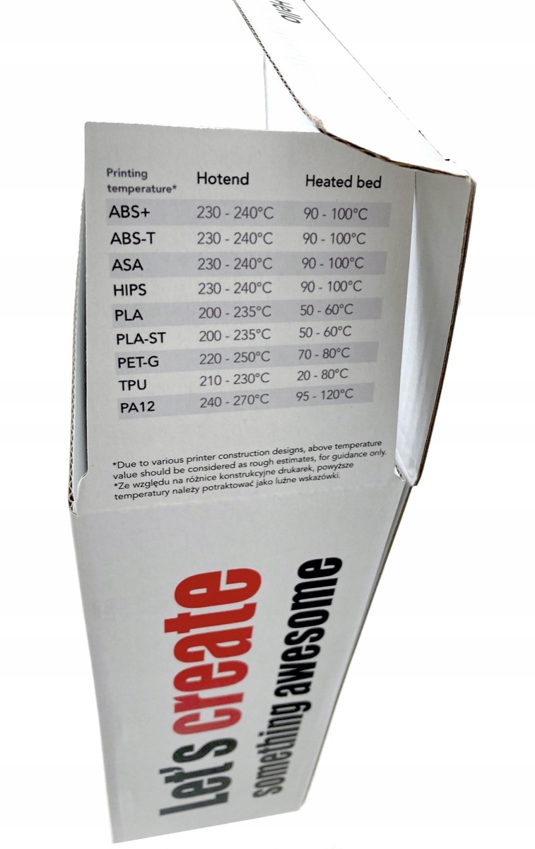 Filament PLA Galaxy Red - Czerwony z brokatem EAN (GTIN) 5902280032151