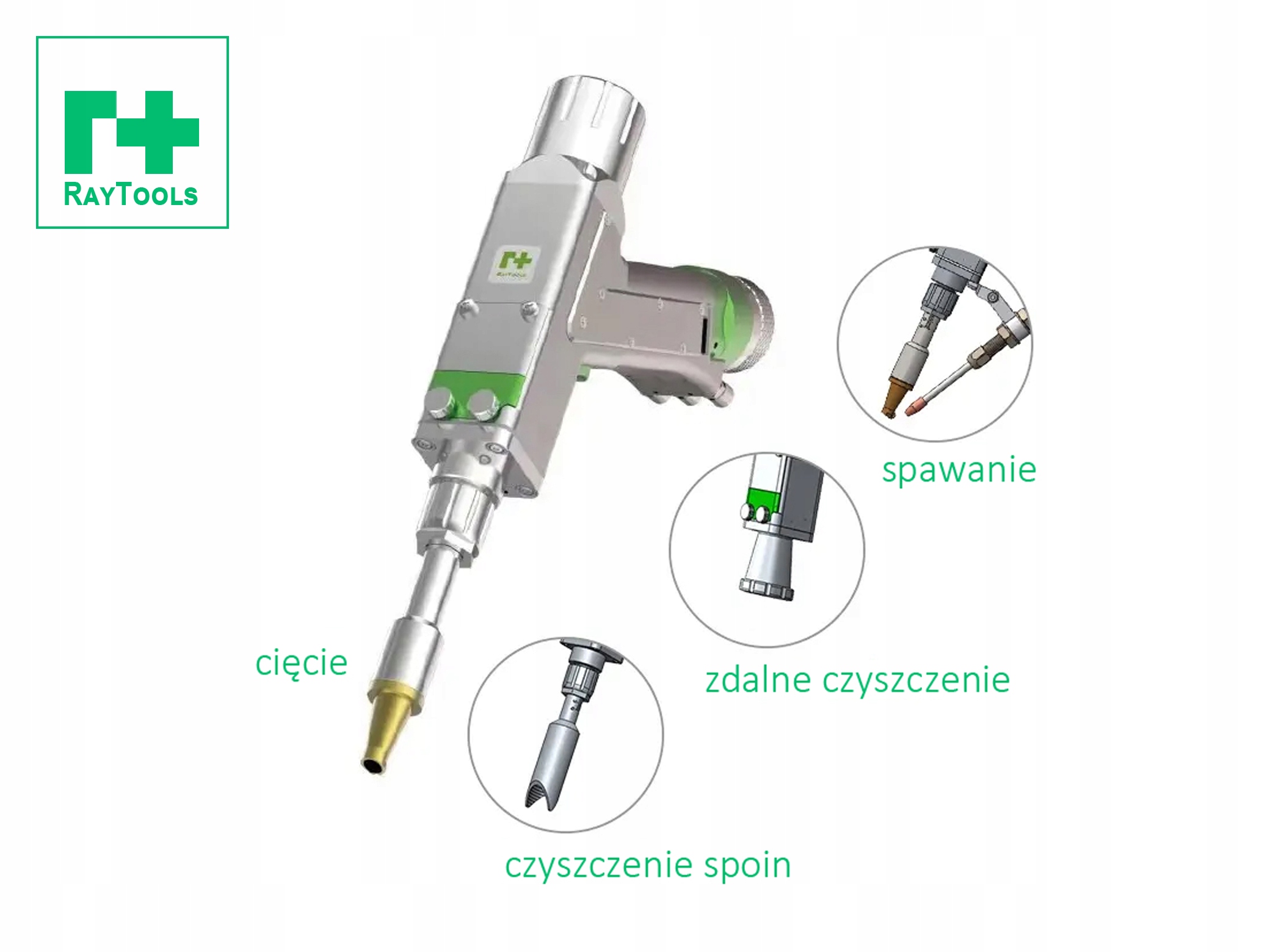 Głowica do spawania laserowego Raytools BW101-GS