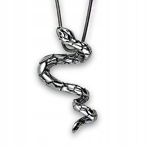 Stříbrný Přívěsek Had Zmije Přívěsek Stříbro 925 Amulet