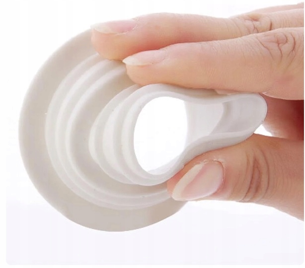 SILIKONOWA USZCZELKA DO RUR USZCZELKA ODPŁYWOWA RUR SPUSTOWYCH ZIELONA Długość 6 cm