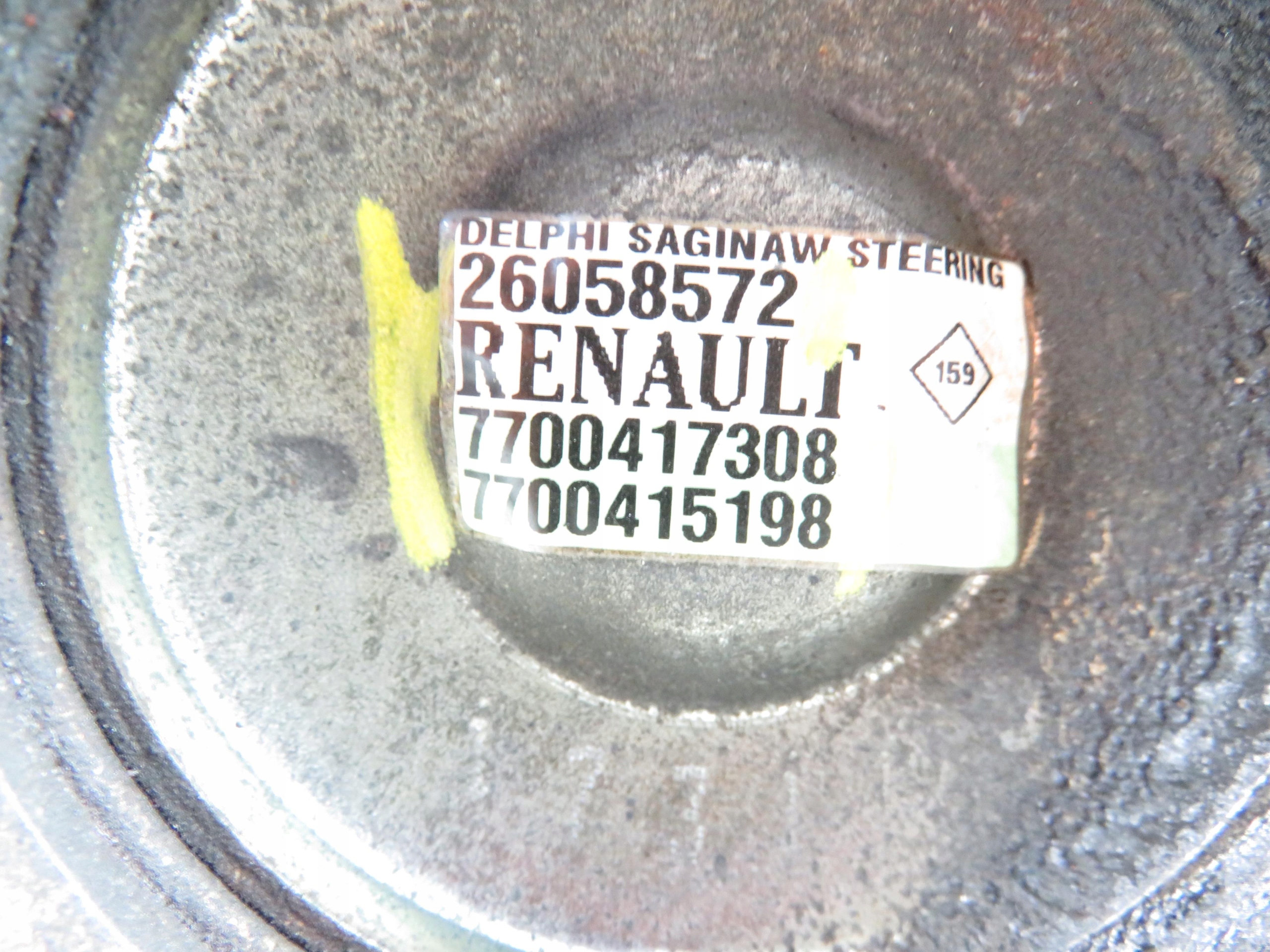 servo pump RENAULT SCENIC 1.9 TDI 26058572 RENAULT