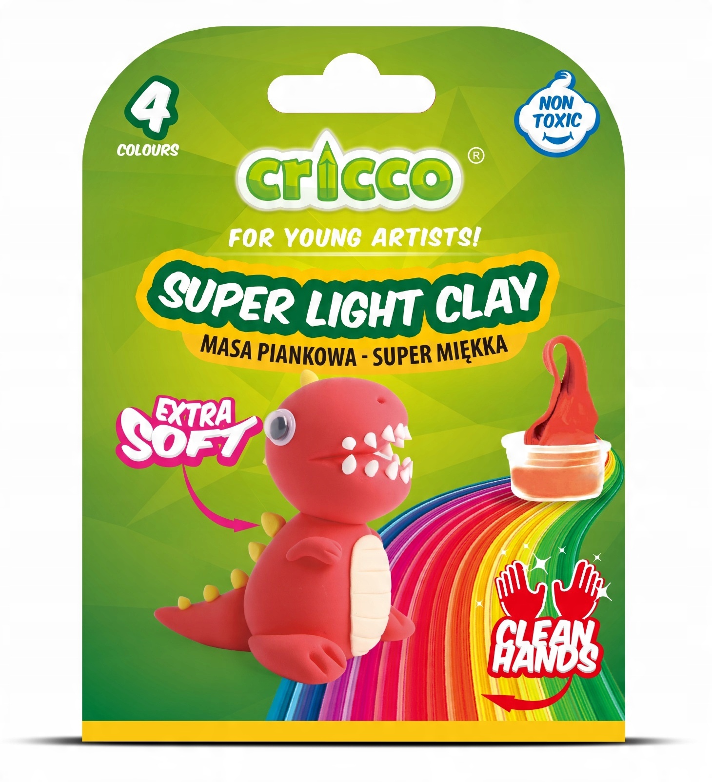 

Cricco Masa piankowa piankolina Mini Dinozaur 30 g