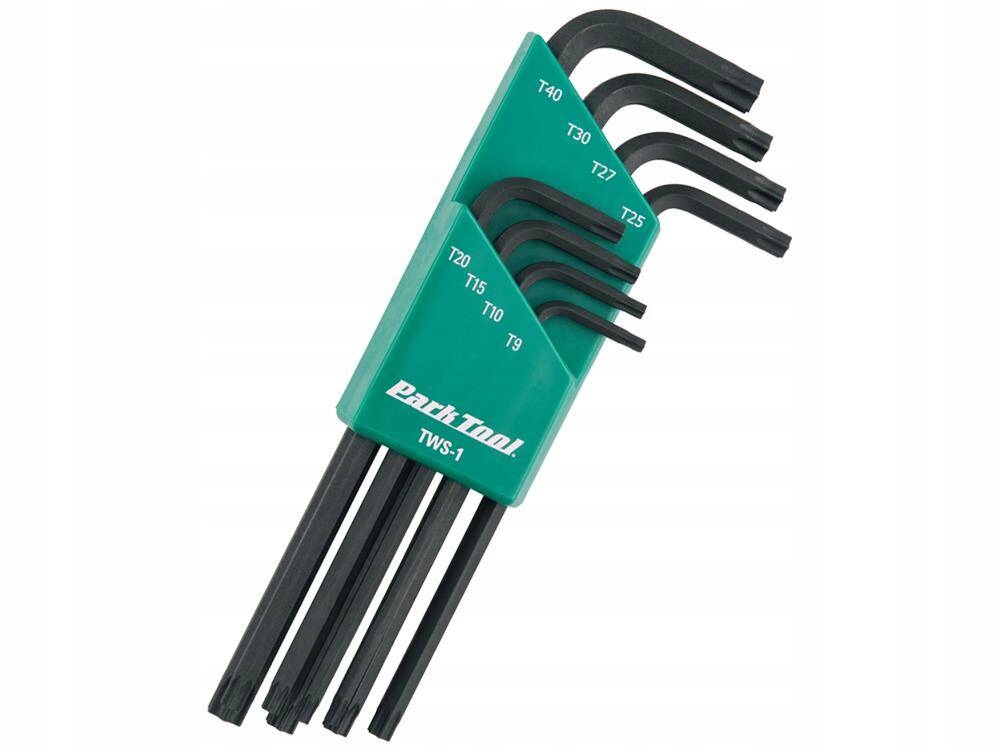 Sada klíčů torx Park Tool TWS-1 8 kusů (T9-T40)