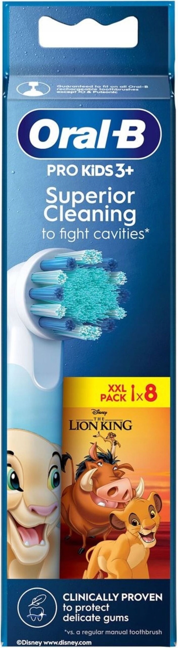 Końcówki do szczoteczki Oral-b Kids Król Lew (8 szt.)