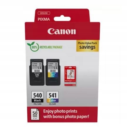 Sada inkoustů Canon PG-540 CL-541 fotopapír 50 ks (5225B013) sada