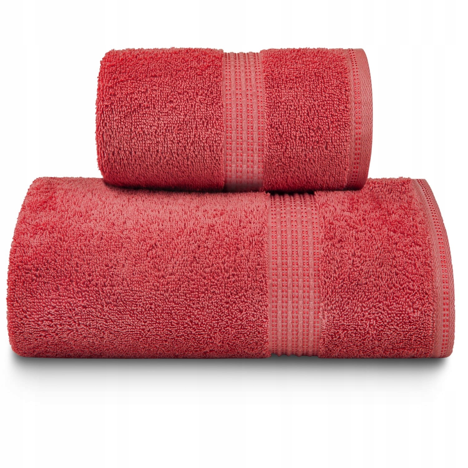 

Czerwony Ręcznik Frotte 70X140 450 g/m2 Venezia
