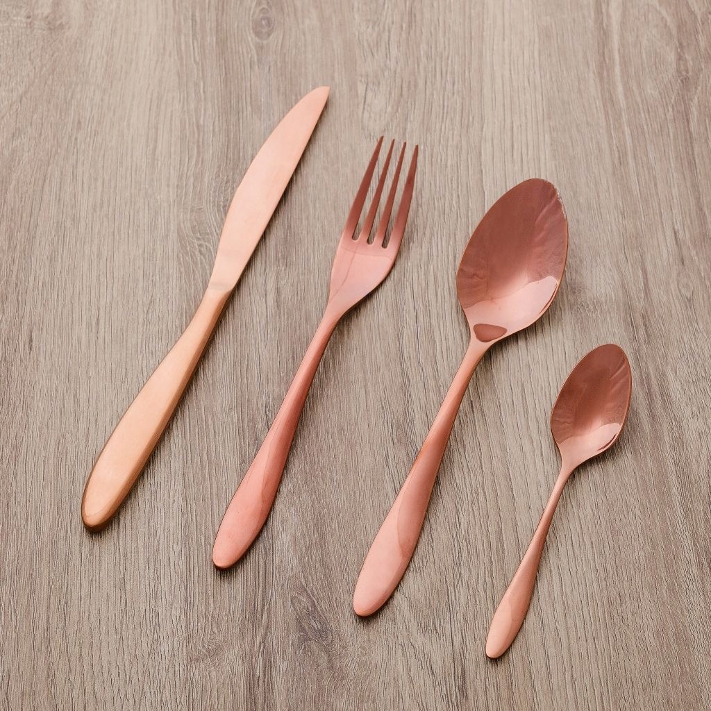 Sztućce miedziane Home&You 16 szt/4 os. komplet sztućców pudełko EAN (GTIN) 5901162852733