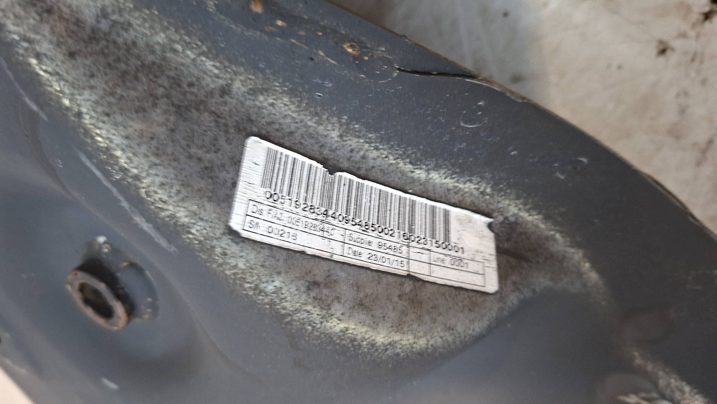 axle beam front FIAT PANDA III 2012