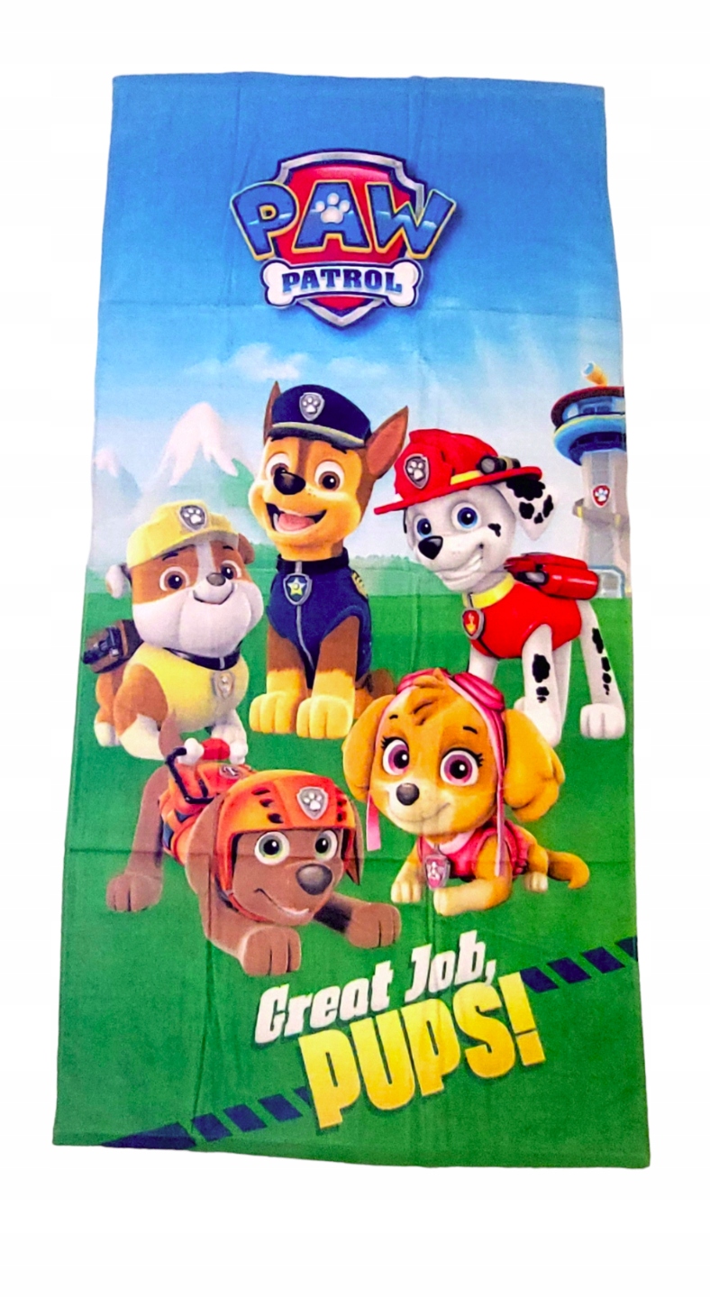

Psi Patrol Ręcznik Dziecięcy Bawełniany 70 x 140cm