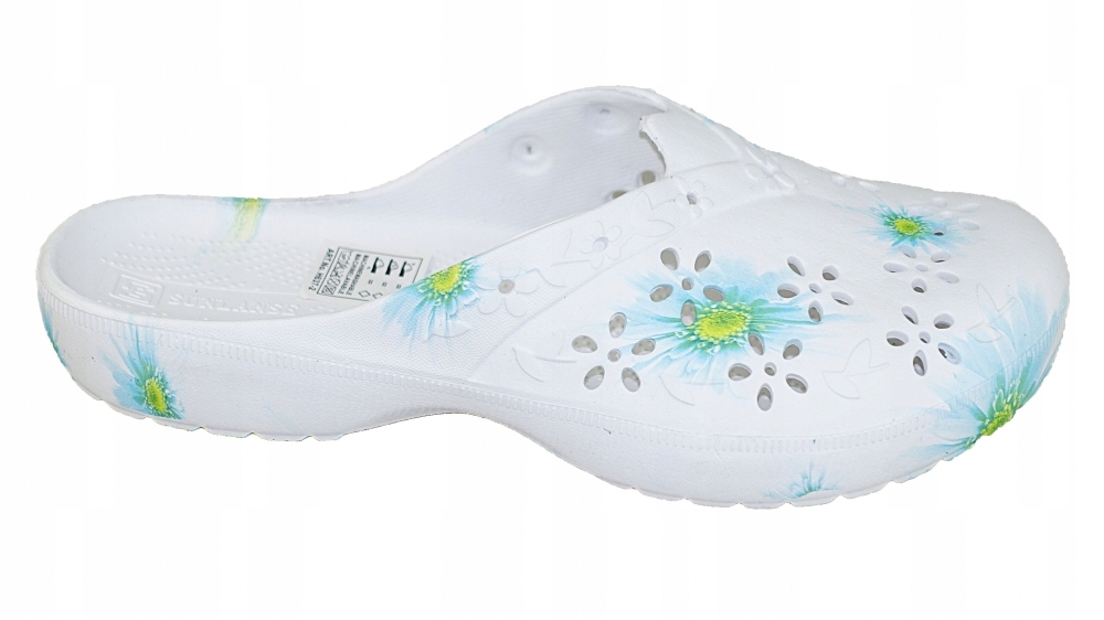 KLAPKI DAMSKIE PLAŻOWE BASENOWE LACZKI PIANKOWE Materiał zewnętrzny inny