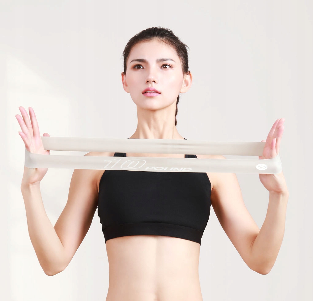 GUMY OPOROWE do REHABILITACJI ĆWICZEŃ TAŚMY 3 szt Szerokość 50 mm