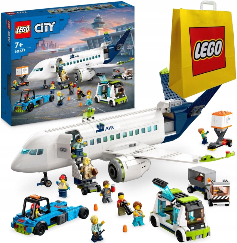 Lego City 60367 Osobní letadlo lego taška
