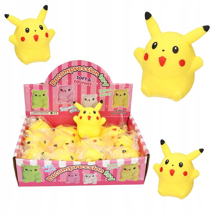 

Gniotek Antystresowy Pokemon Pikachu 12SZT