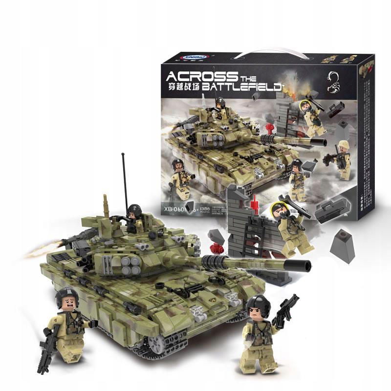 

Klocki Czołg Tygrys Across The Battlefield Wojsko