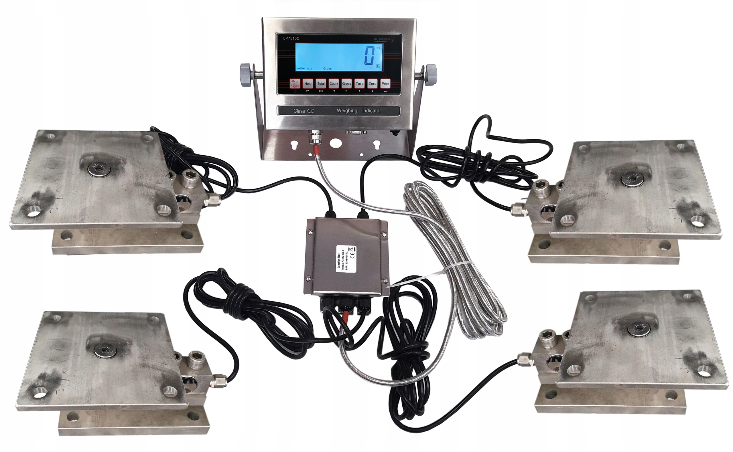 Váha Pod Míchačku, Nádrž S Mlékem, Nerezová