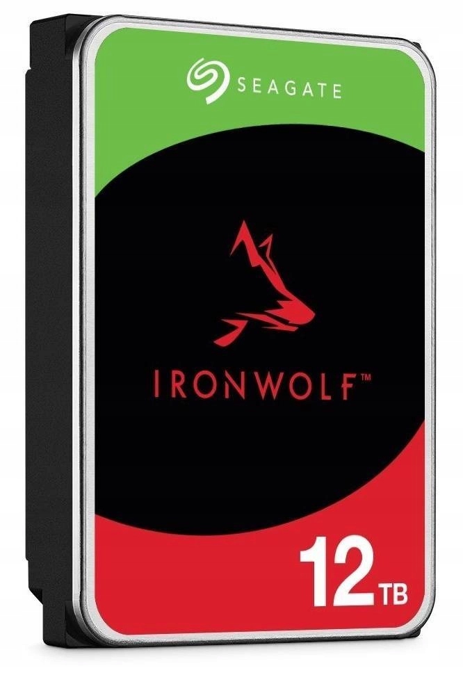 Hdd disk Seagate 12TB Ironwolf 12TB Nas 3.5" Sata III 7200RPM ST12000VN0008