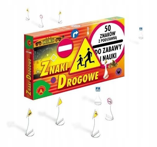 

001792 Alexander Gra Znaki Drogowe Na Nauki Zabawy