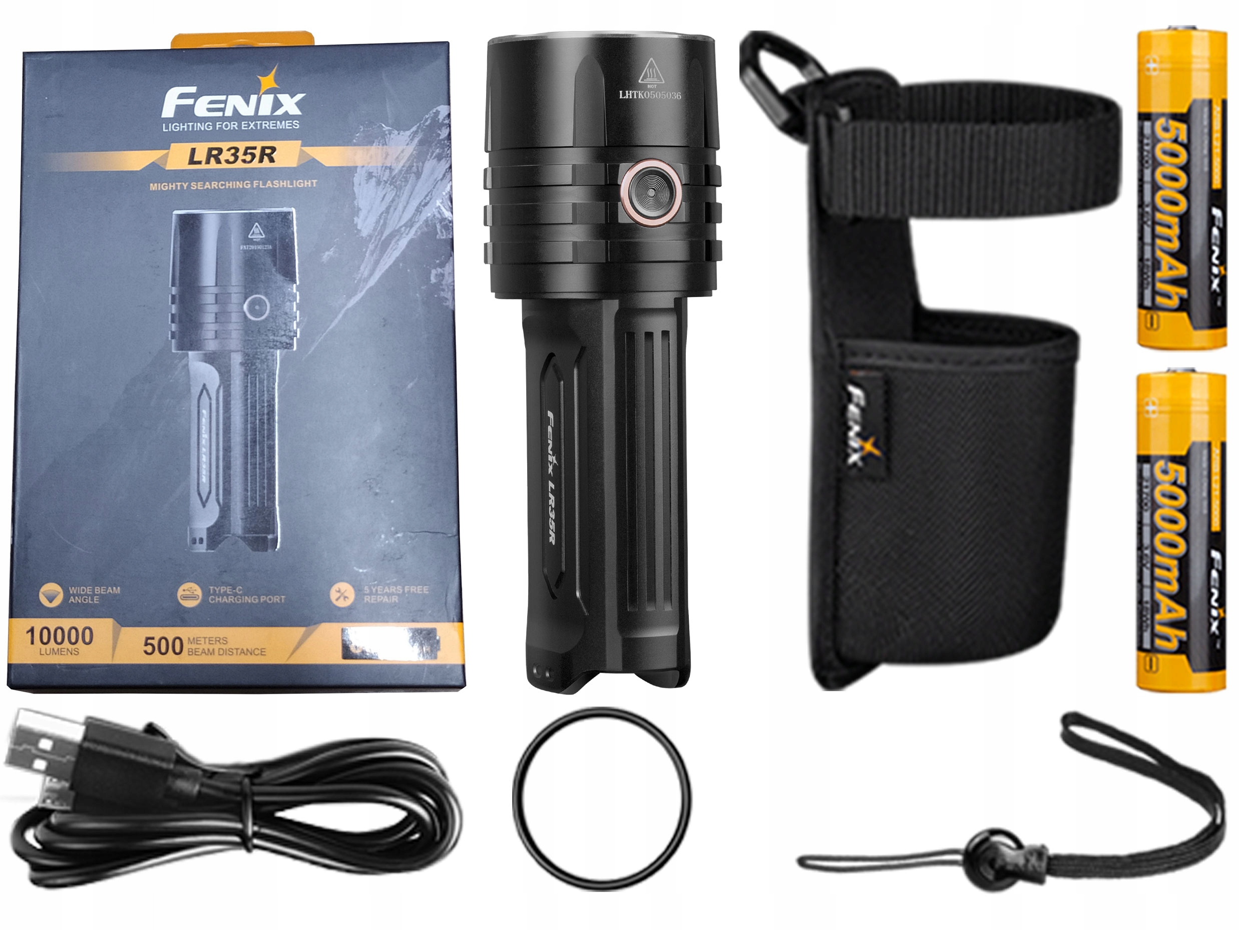 Світлодіодний ліхтарик Fenix LR35R 10 000 лм