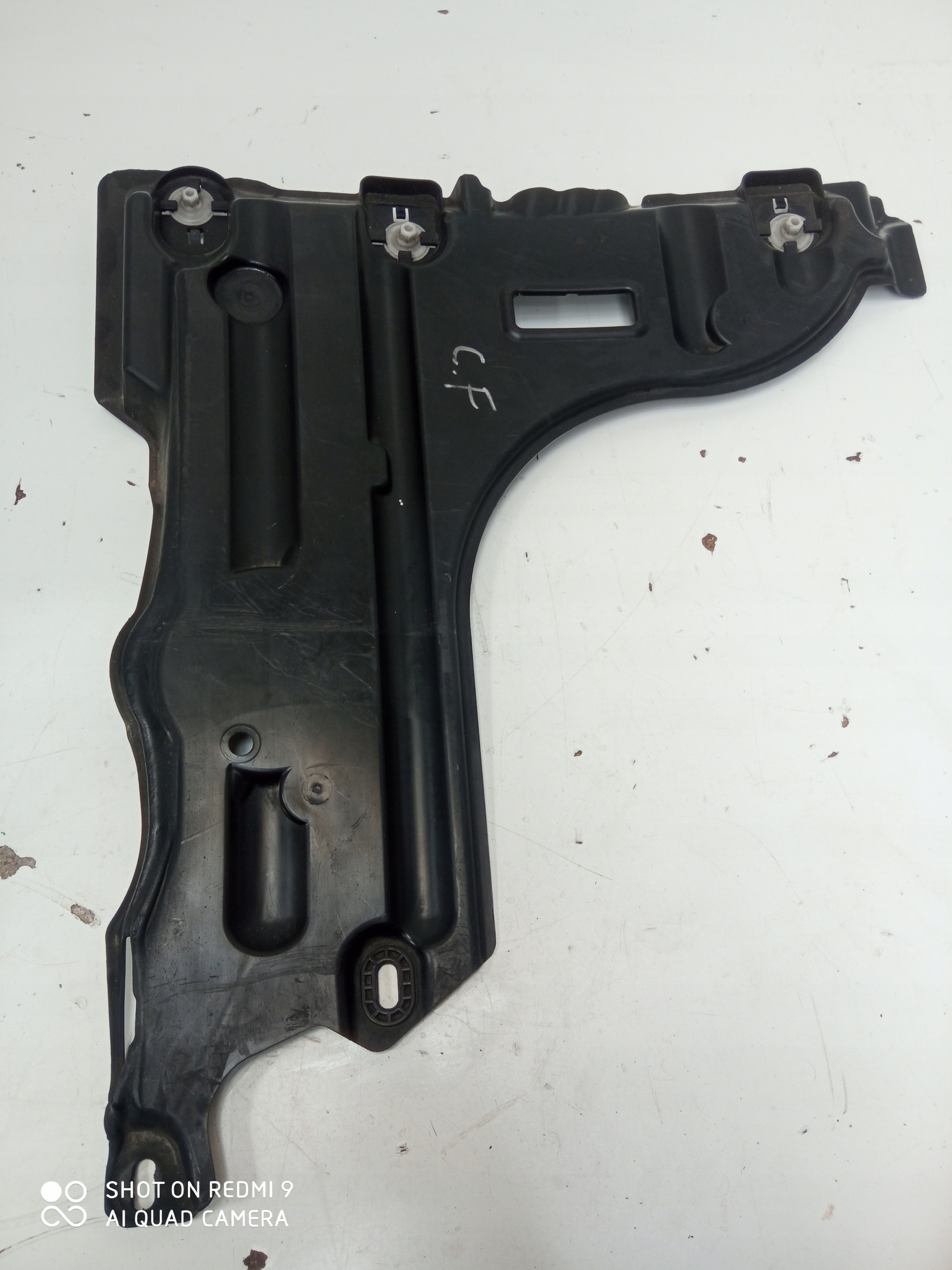 OPEL CORSA F cover chassis 9823546880