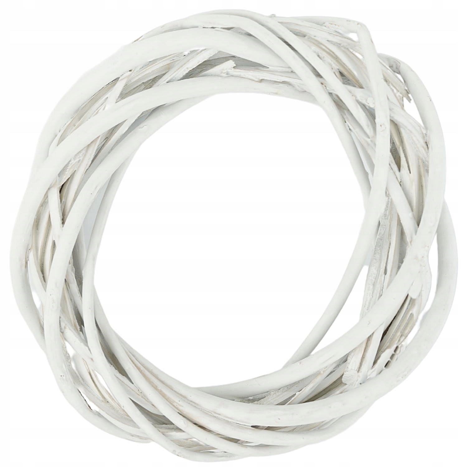 

Wianek Wiklinowy Biały Ring Koło śr.15cm
