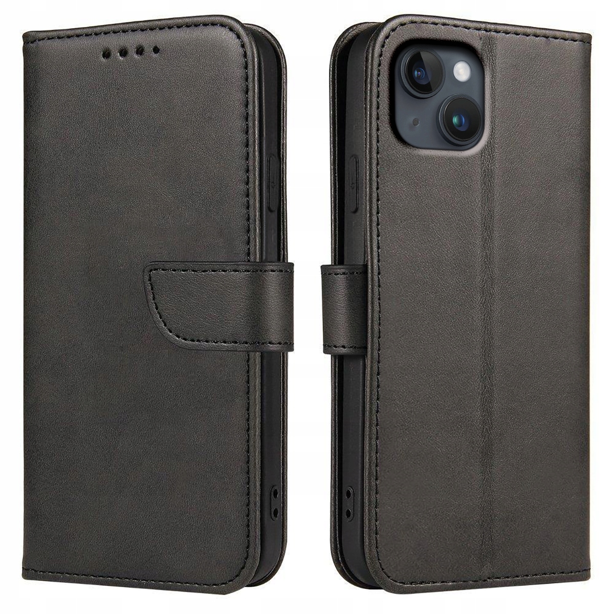 

Etui do iPhone 14 Skórzane Skin Case Szkło 9H