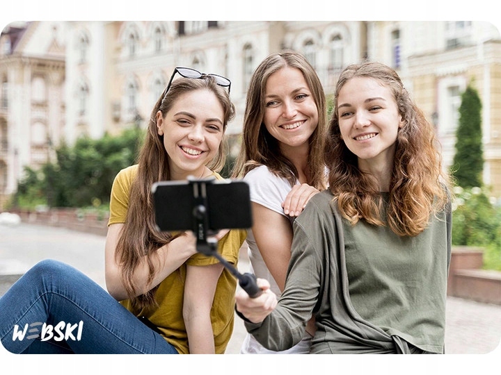 SELFIE STICK KIJEK TRIPOD STATYW UCHWYT BT 19-70cm Długość minimalna 18.6 cm