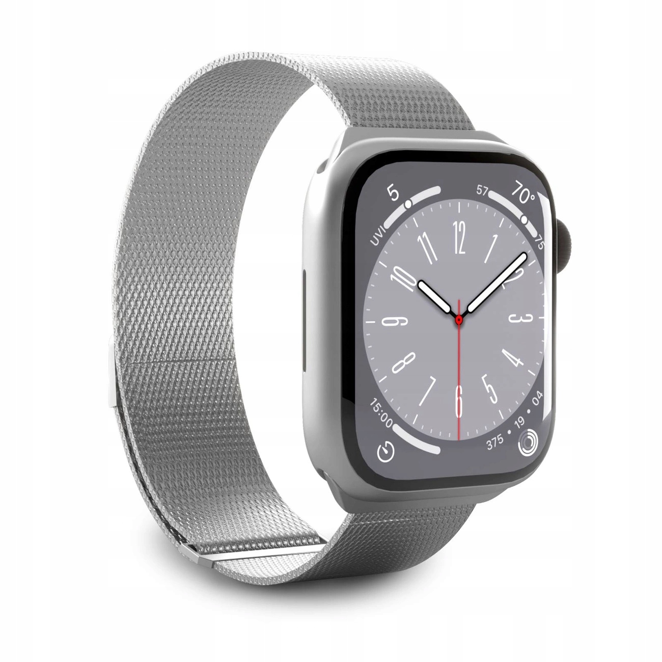 Pásik z nehrdzavejúcej ocele Puro Milanese pre Apple Watch 42 44 45 49 m