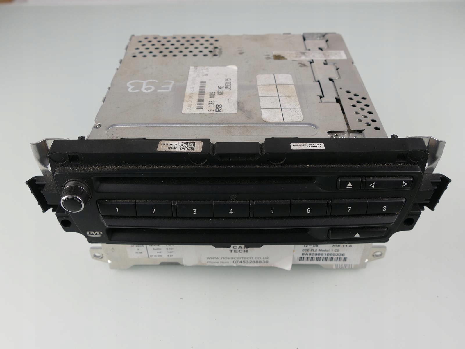 BMW 3 E93 E92 RADIO NAWIGACJA MONITOR NAPĘD KPL Wersja Europejska