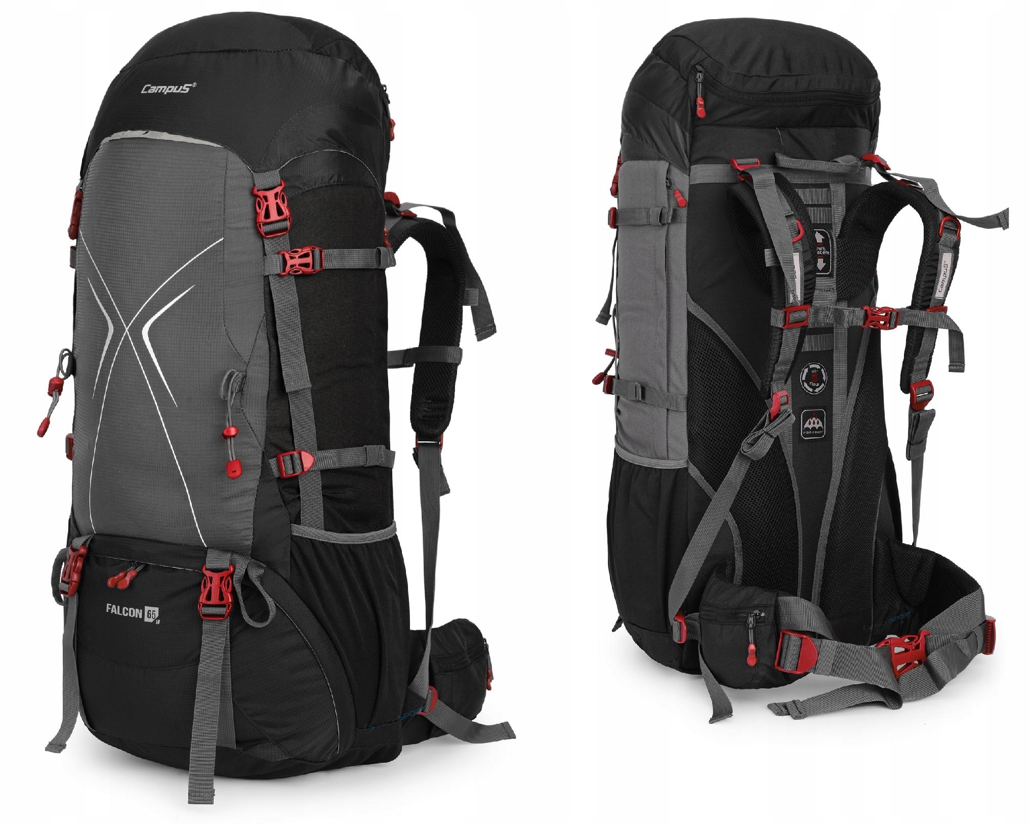 Plecak Turystyczny Campus Falcon 65L+10