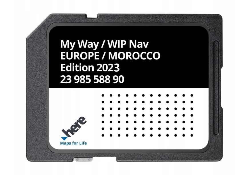 Mapa Navigační Karta Peugeot Rneg 2024