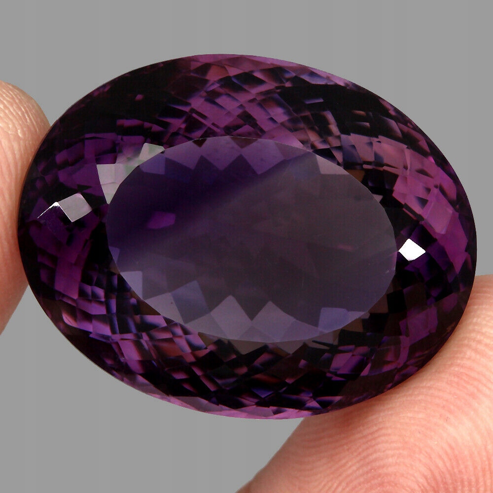 Ametyst přírodní kámen 75.17ct certifikát