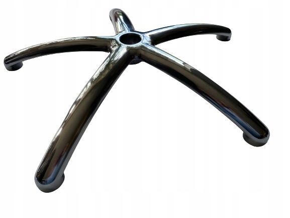 Stříbrný Kříž pro kancelářské křeslo Podstavec pro křeslo otočného křesla