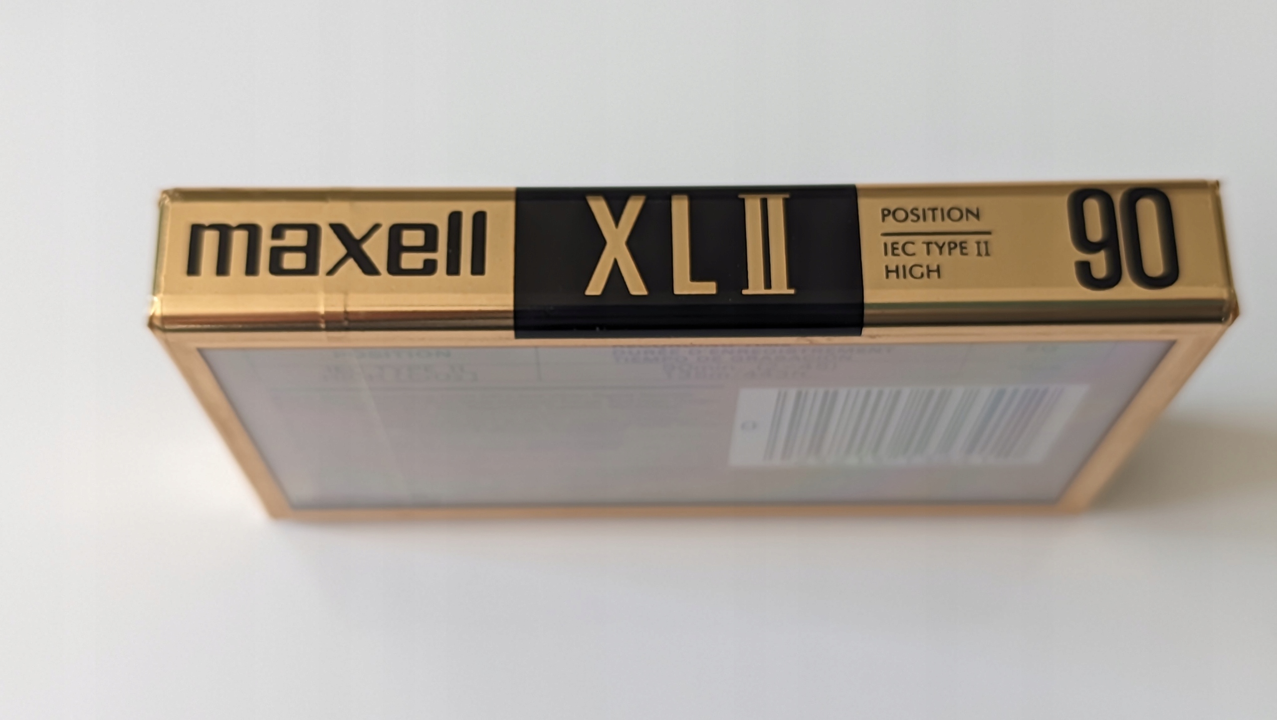 Maxell XLII 90 1992r. 1szt, Kod producenta Maxell XLII 90 (Japan) BM
